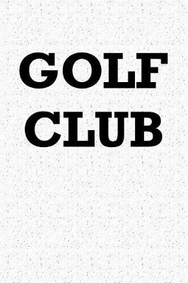 Book cover for Golf Club