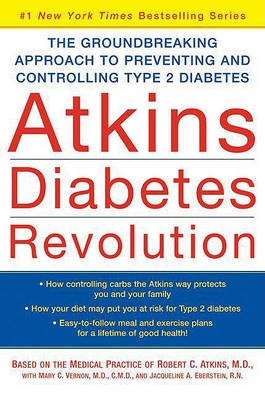 Book cover for Atkins Diabetes Revolution