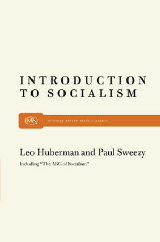 Cover of Introduction to Socialism