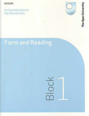 Book cover for Form and Reading