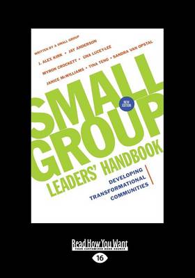 Book cover for Small Group Leaders' Handbook (New Edition)