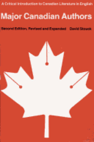 Cover of Major Canadian Authors