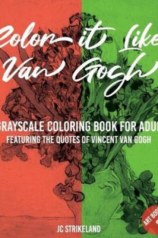Cover of Color It Like Van Gogh A Grayscale Coloring Book for Adults Art Book 2