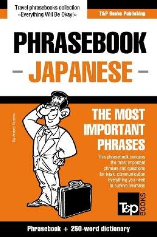 Cover of English-Japanese phrasebook and 250-word mini dictionary