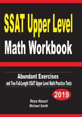 Book cover for SSAT Upper Level Math Workbook