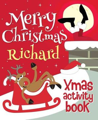 Book cover for Merry Christmas Richard - Xmas Activity Book