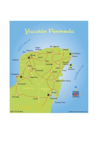 Cover of Yucatan, Cancun and Cozumel