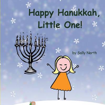 Book cover for Happy Hanukkah, Little One! (girl version)