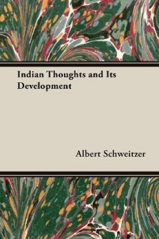 Cover of Indian Thoughts And Its Development