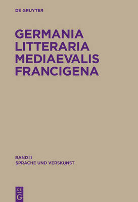 Cover of Sprache Und Verskunst