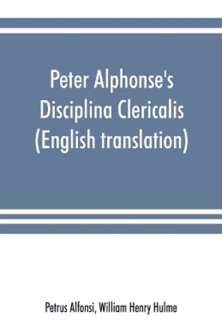 Cover of Peter Alphonse's Disciplina Clericalis (English translation) from the fifteenth century Worcester Cathedral Manuscript F. 172