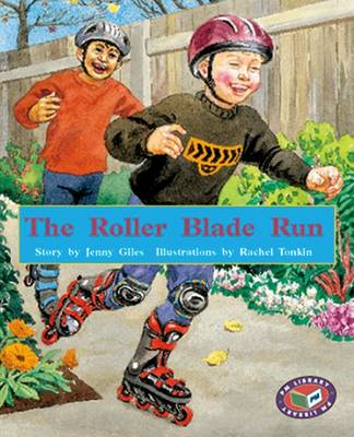 Book cover for The Roller Blade Run