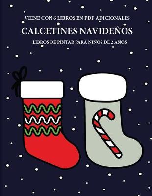 Cover of Libros de pintar para ninos de 2 anos (Calcetines navidenos)