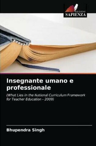 Cover of Insegnante umano e professionale