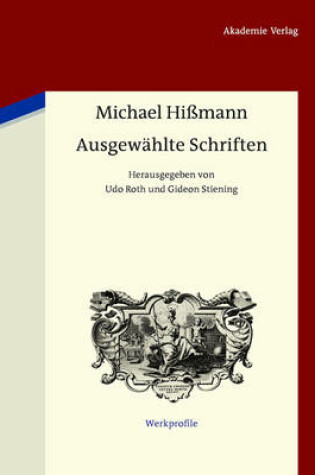 Cover of Ausgewahlte Schriften