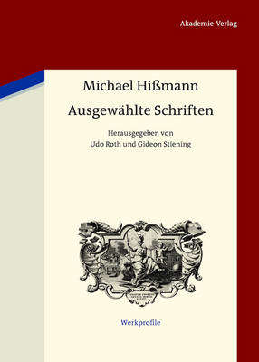 Cover of Ausgewahlte Schriften