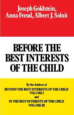 Book cover for Before the Best Interests of the Child