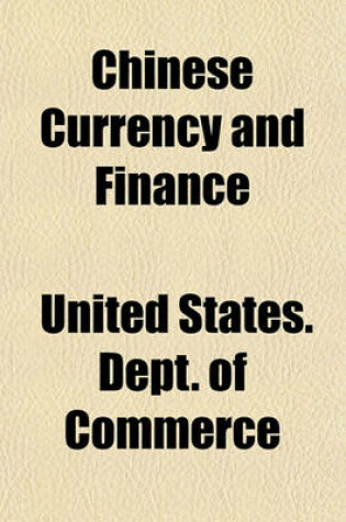 Cover of Chinese Currency and Finance