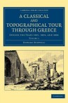 Book cover for A Classical and Topographical Tour through Greece