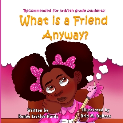 Book cover for What is a Friend Anyway?