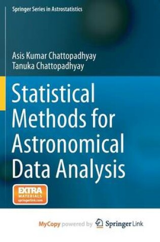 Cover of Statistical Methods for Astronomical Data Analysis