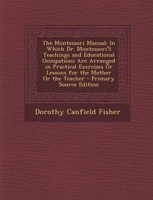 Book cover for The Montessori Manual