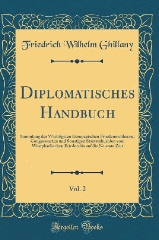 Cover of Diplomatisches Handbuch, Vol. 2
