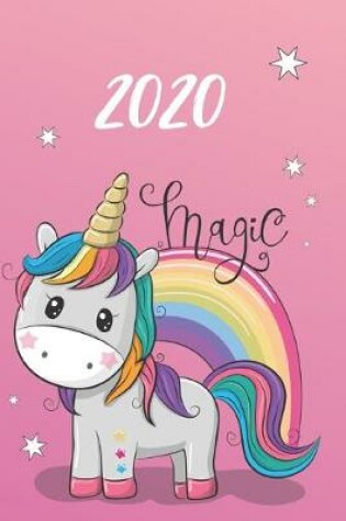 Cover of 2020 Tage-Buch Kalender Einhorn DIN A5