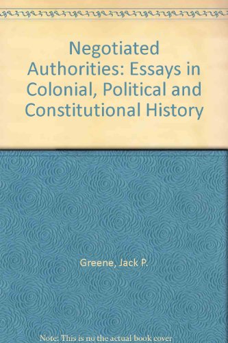 Book cover for Negotiated Authorities