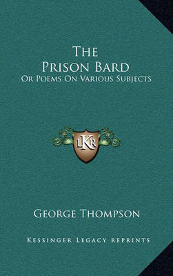 Book cover for The Prison Bard