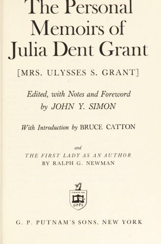 Cover of Memoirs of Juli Grant