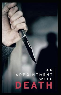 Book cover for Appointment with Death by Agatha Christie illustrated