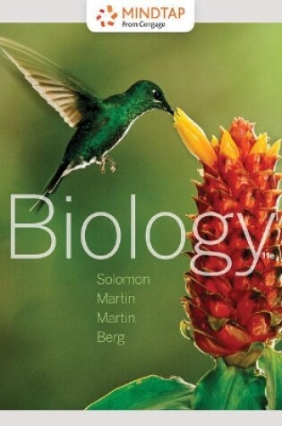 Cover of Mindtap Biology, 1 Term (6 Months) Printed Access Card for Solomon/Martin/Martin/Berg's Biology, 11th