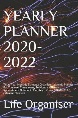 Cover of Yearly Planner 2020-2022
