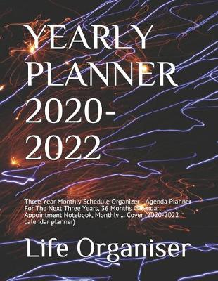 Book cover for Yearly Planner 2020-2022