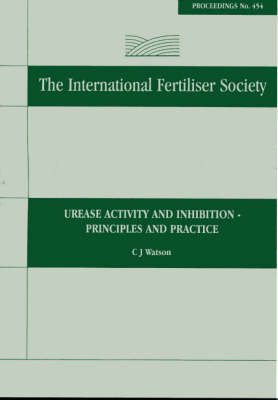 Book cover for Urease Activity and Inhibition - Principles and Practice