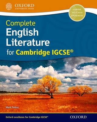 Book cover for English Literature for Cambridge IGCSE Student Book