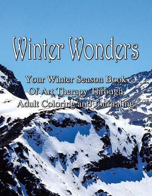 Book cover for Adult Coloring Journal - Winter Wonders