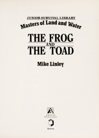 Cover of The Frog and the Toad