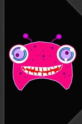 Book cover for Cute Pink Monster Journal Notebook