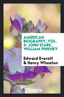 Book cover for American Biography, Vol. 5