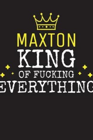 Cover of MAXTON - King Of Fucking Everything