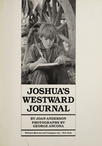 Book cover for Joshua's Westward Journal