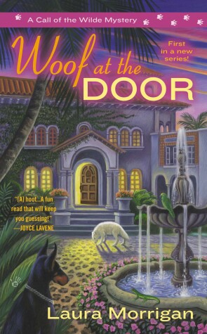 Book cover for Woof at the Door