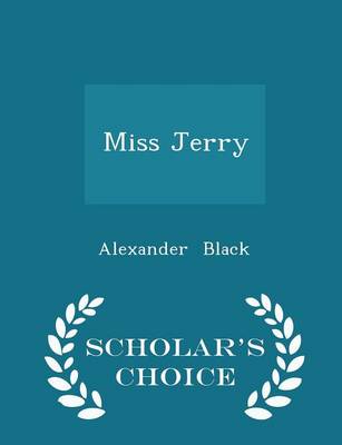 Book cover for Miss Jerry - Scholar's Choice Edition