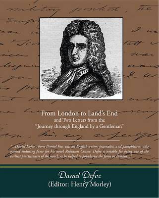 Book cover for From London to Land's End and Two Letters from the "Journey Through England by a Gentleman" (eBook)