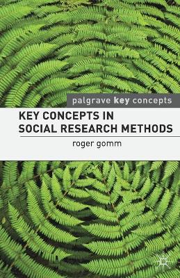 Book cover for Key Concepts in Social Research Methods