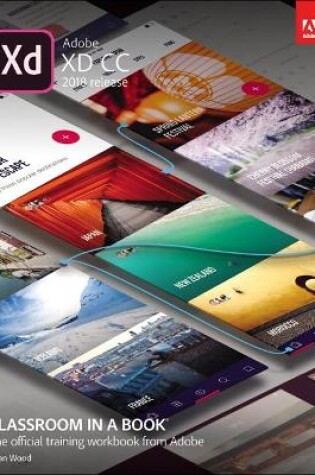 Cover of Adobe XD CC Classroom in a Book (2018 release)