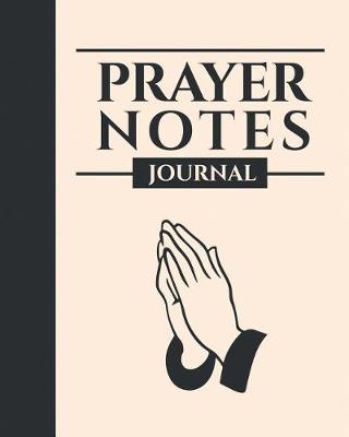 Book cover for Prayer Notes Journal