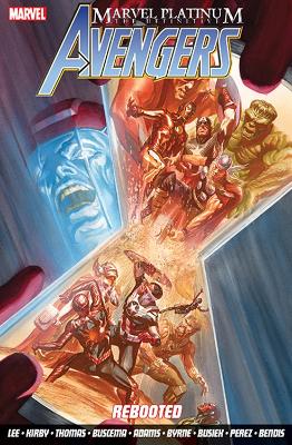 Book cover for Marvel Platinum: The Definitive Avengers Rebooted